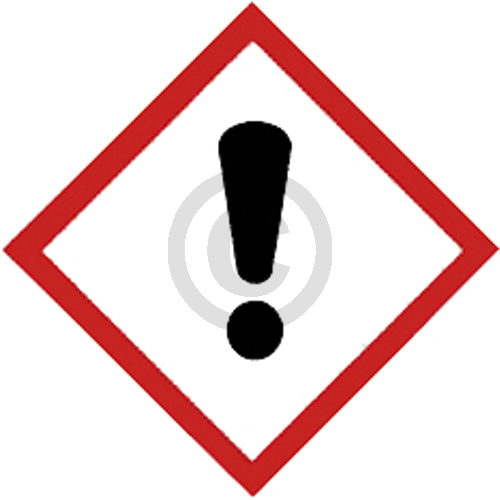 SGA 07 Precaución: Signo de exclamación (por ejemplo, Toxicidad aguda, Cat.4, Irritante cutáneo, Cat.2)